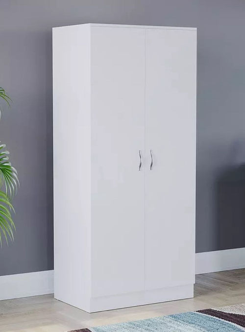 Nova Wardrobe – 2 Door White